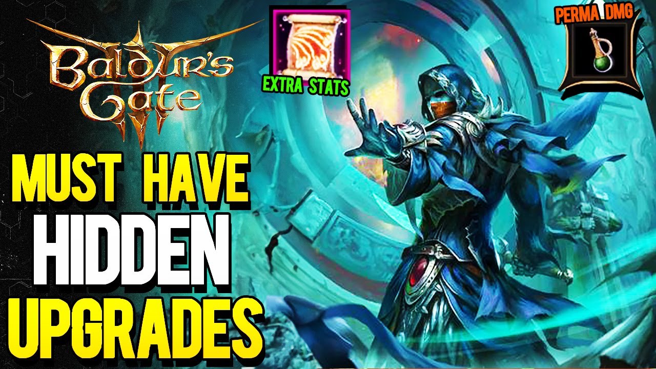 100 Hours To Finally Find This! Baldur's Gate 3 SECRET Permanent Upgrades The Game Never Tells You