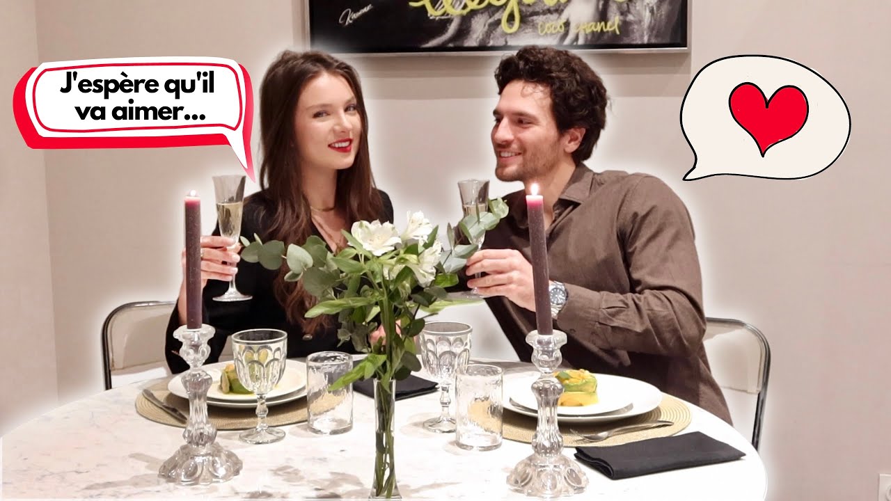 JE SURPRENDS MON MEC AVEC UNE PRÉ ST-VALENTIN | SleepingBeauty