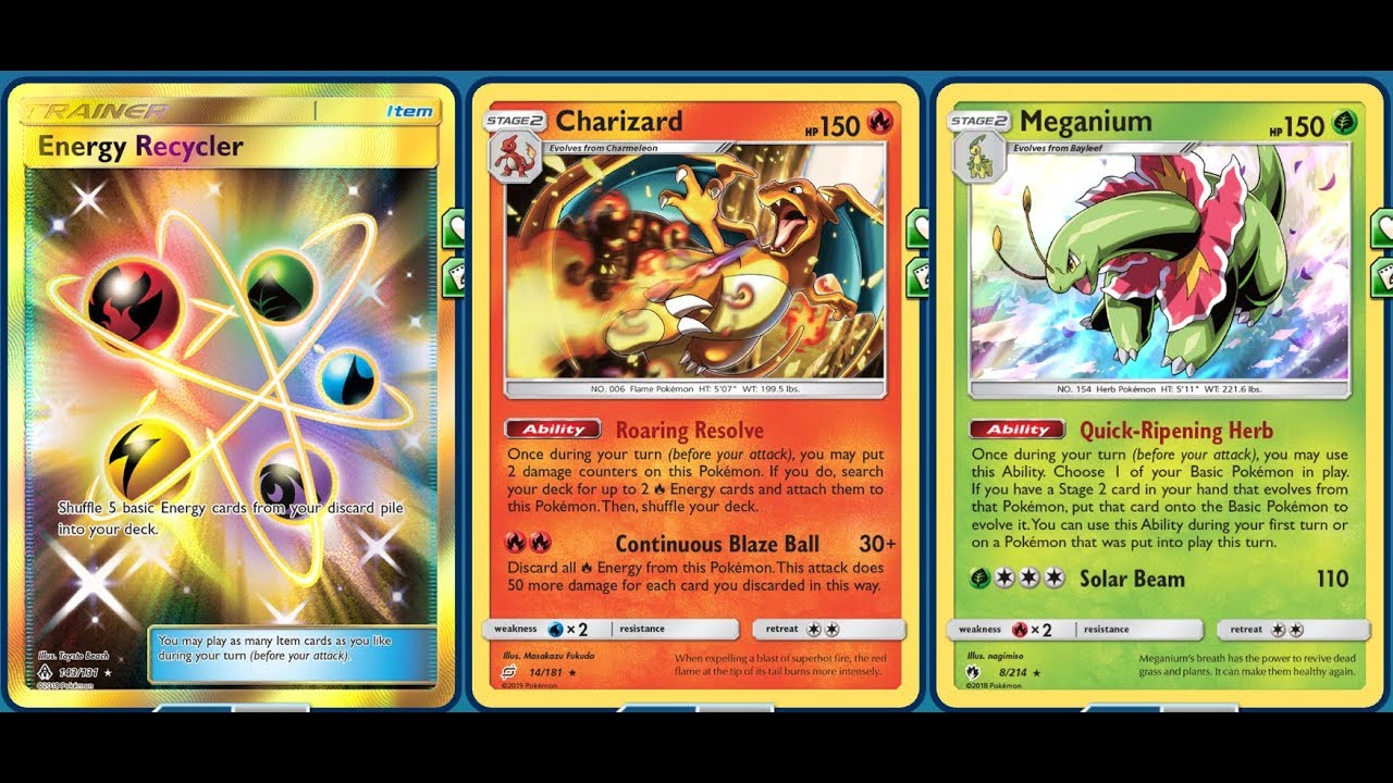 Team Up CHARIZARD Deck, NO GX Version, 1HKO EVERYTHING