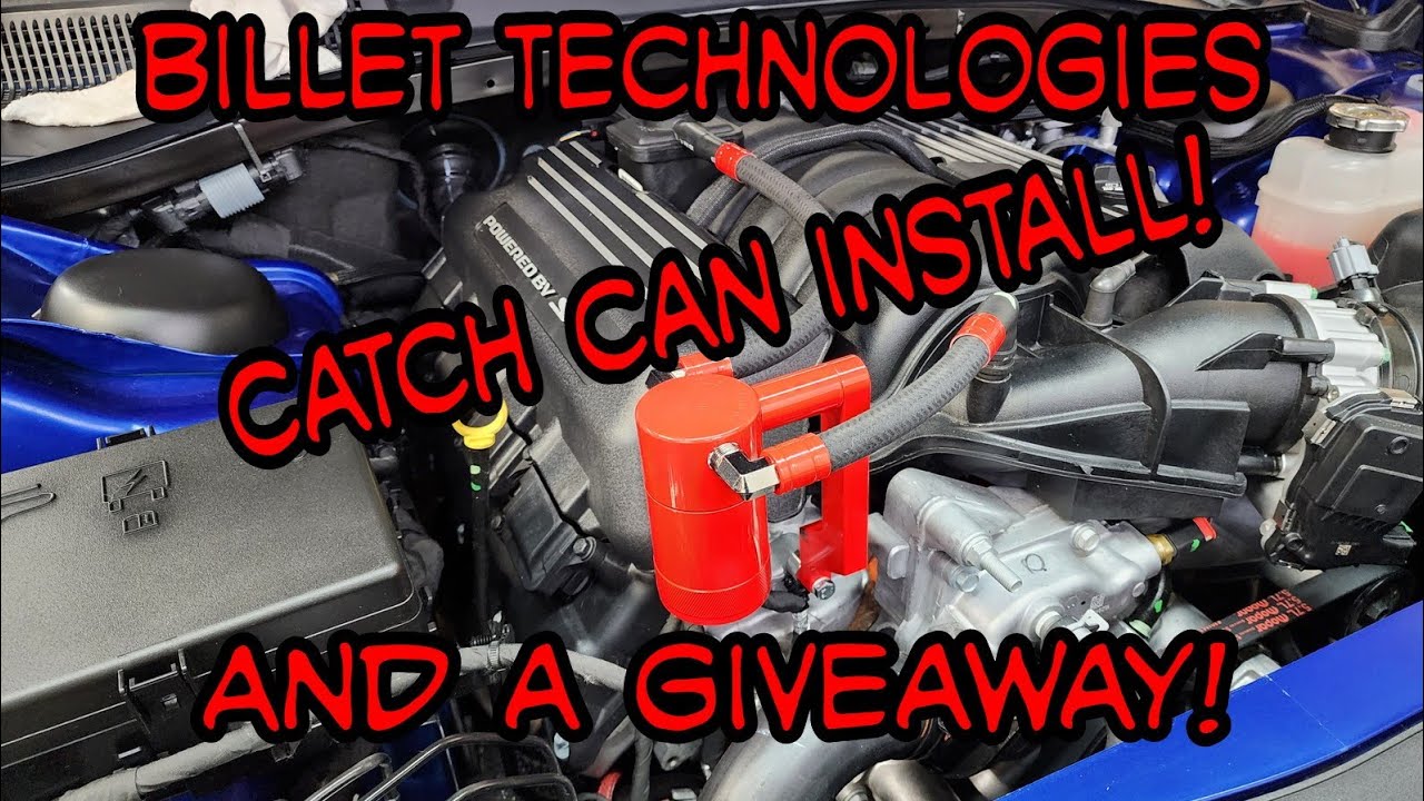 Установка маслоуловителя Billet Technologies на Charger Scat Pack 22 года, а также предстоящий ро...