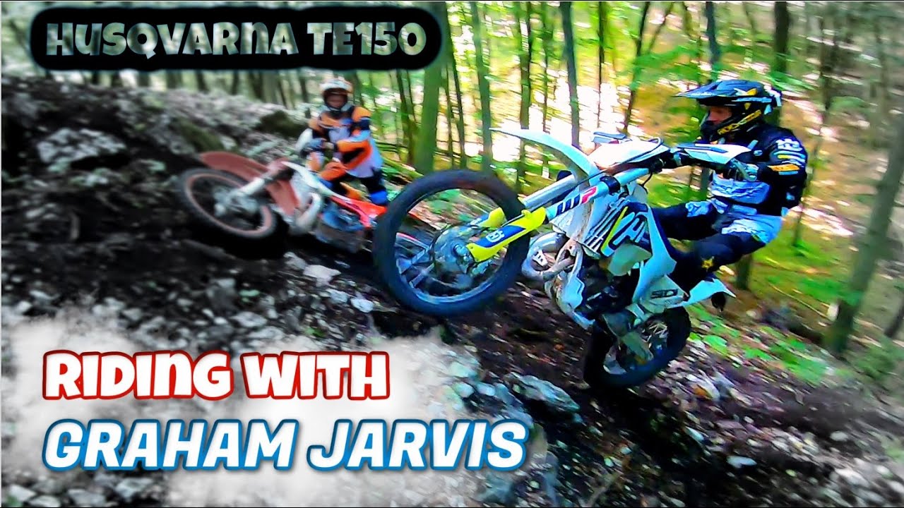 A day Riding with GRAHAM JARVIS - Husqvarna TE150 - EP.1