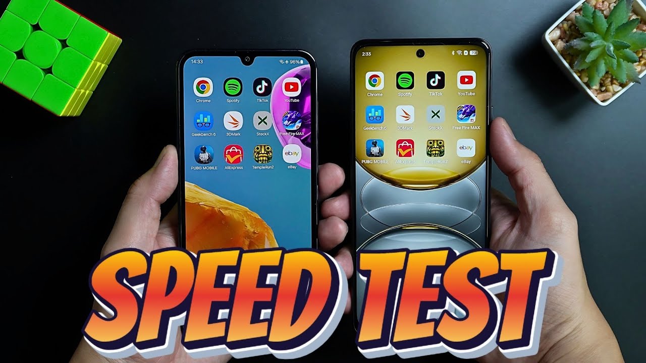 Samsung Galaxy M15 vs Realme C75 Speed Test