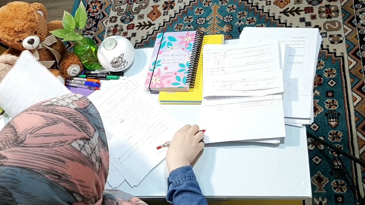 باهم ورقه ترم اول را تصحیح کنیم🎓🤗