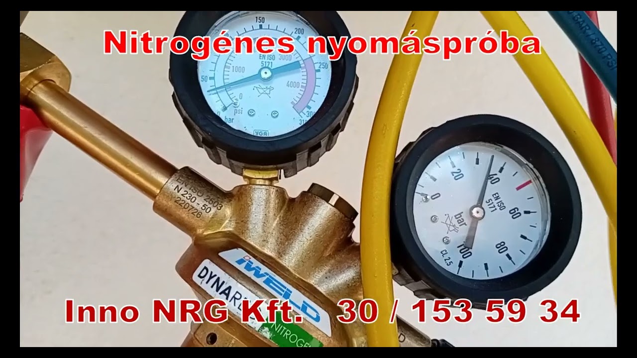 Kl&iacute;matelep&iacute;t&eacute;s nitrog&eacute;nes nyom&aacute;spr&oacute;ba