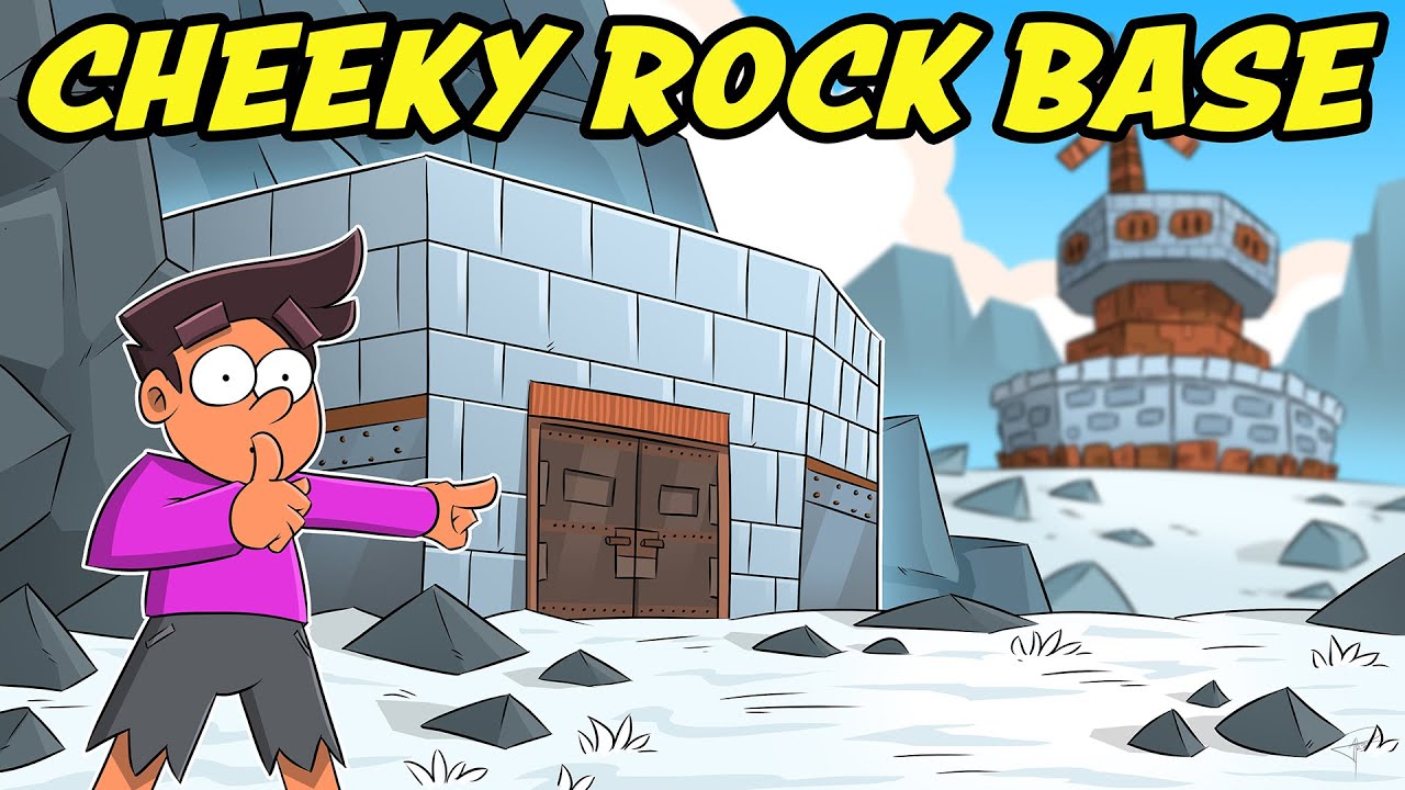 Вы не поверите, где я построил свою CHEEKY ROCK BASE в Rust...
