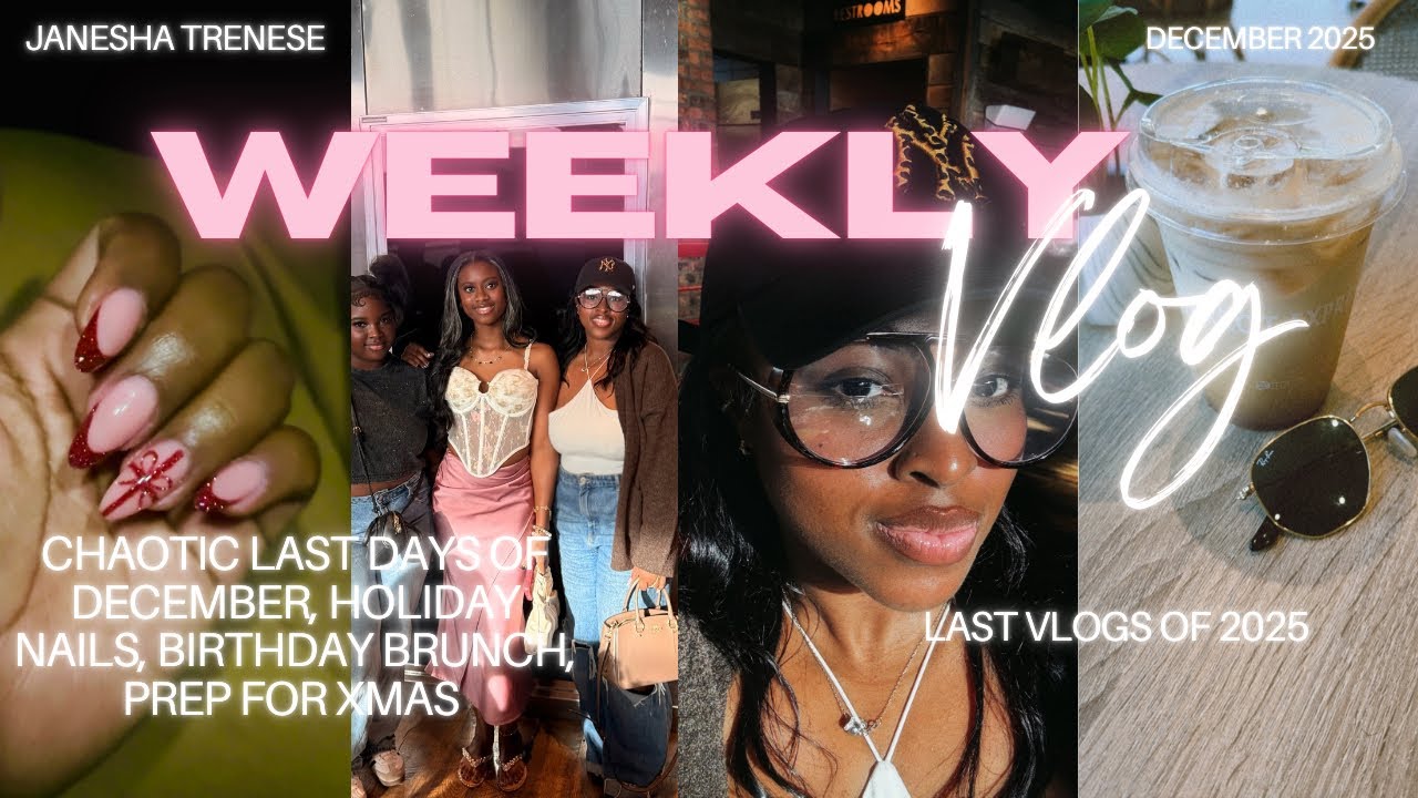 Soft Life Meets Real Life | Holiday Nails, Birthday Brunch & Christmas Prep