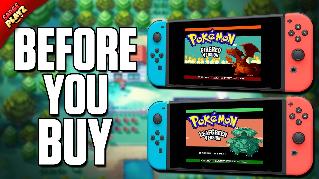 EVERYTHING You NEED to Know BEFORE Getting Pokémon FireRed and LeafGreen!