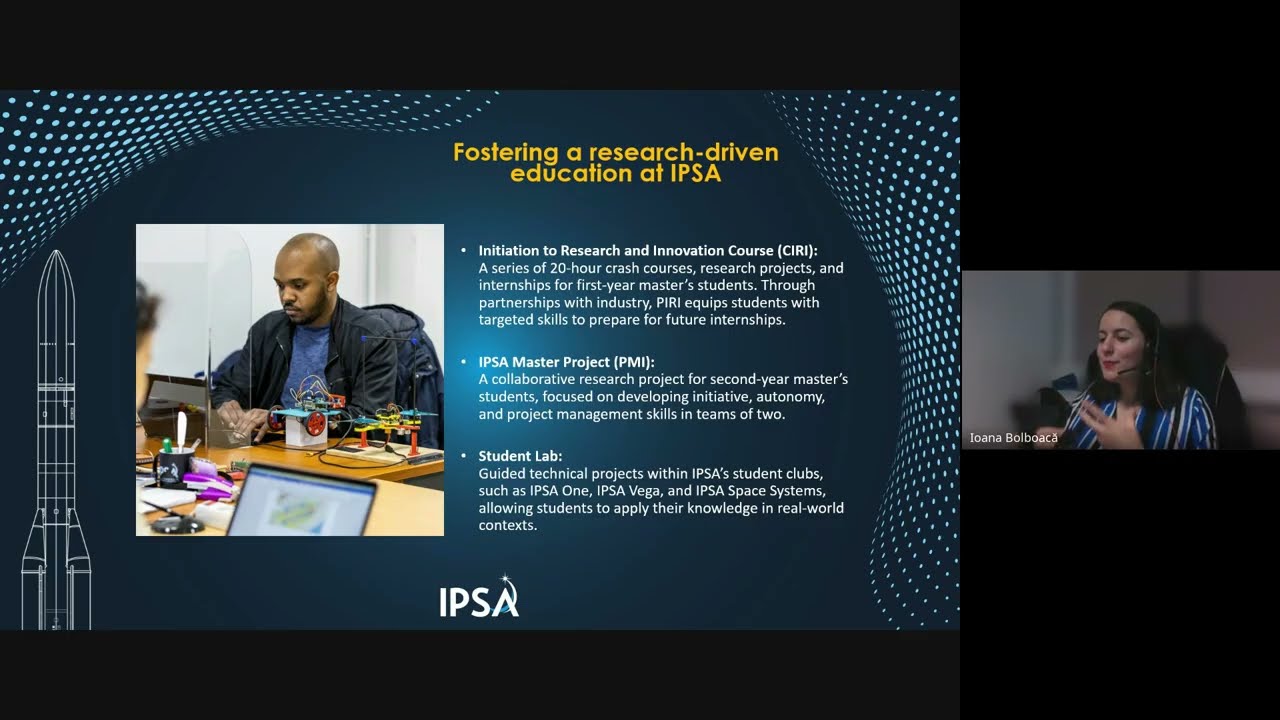 Presentació de dobles titulacions de màster amb IPSA Paris curs 2026/2027