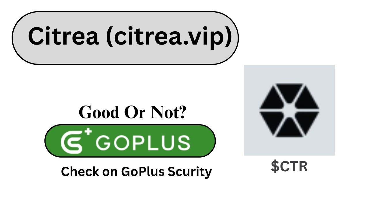 Czy token Citrea (citrea.vip) ($CTR) jest dobry czy nie??