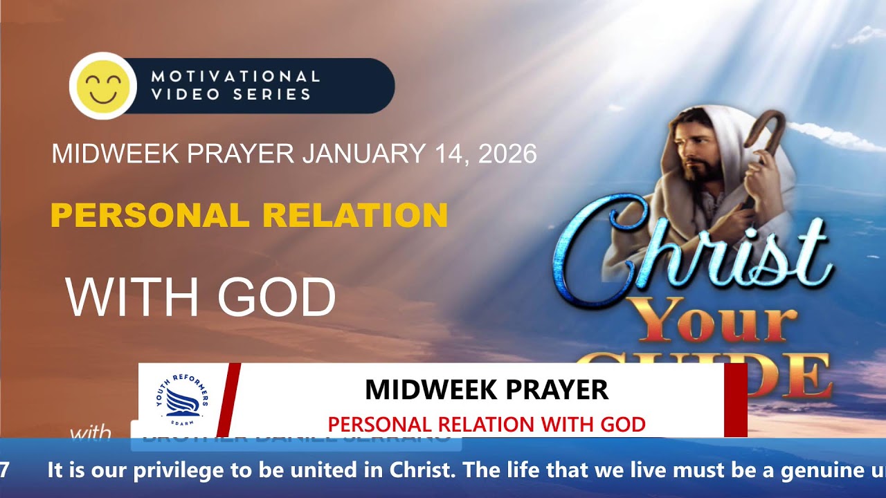 Christ Your Guide  PERSONAL RELATION WITH GOD