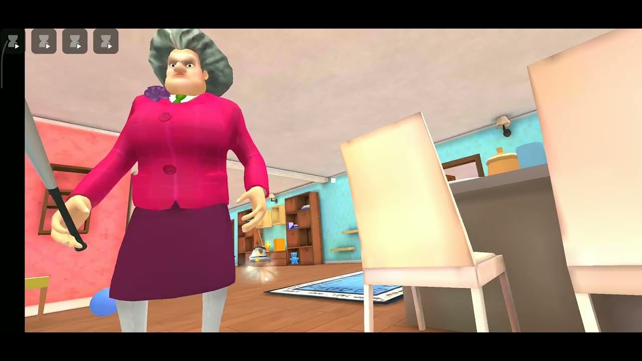 Scary cat Choas Unleashed#sanjubaba #scaryteacher3d #scarycat 