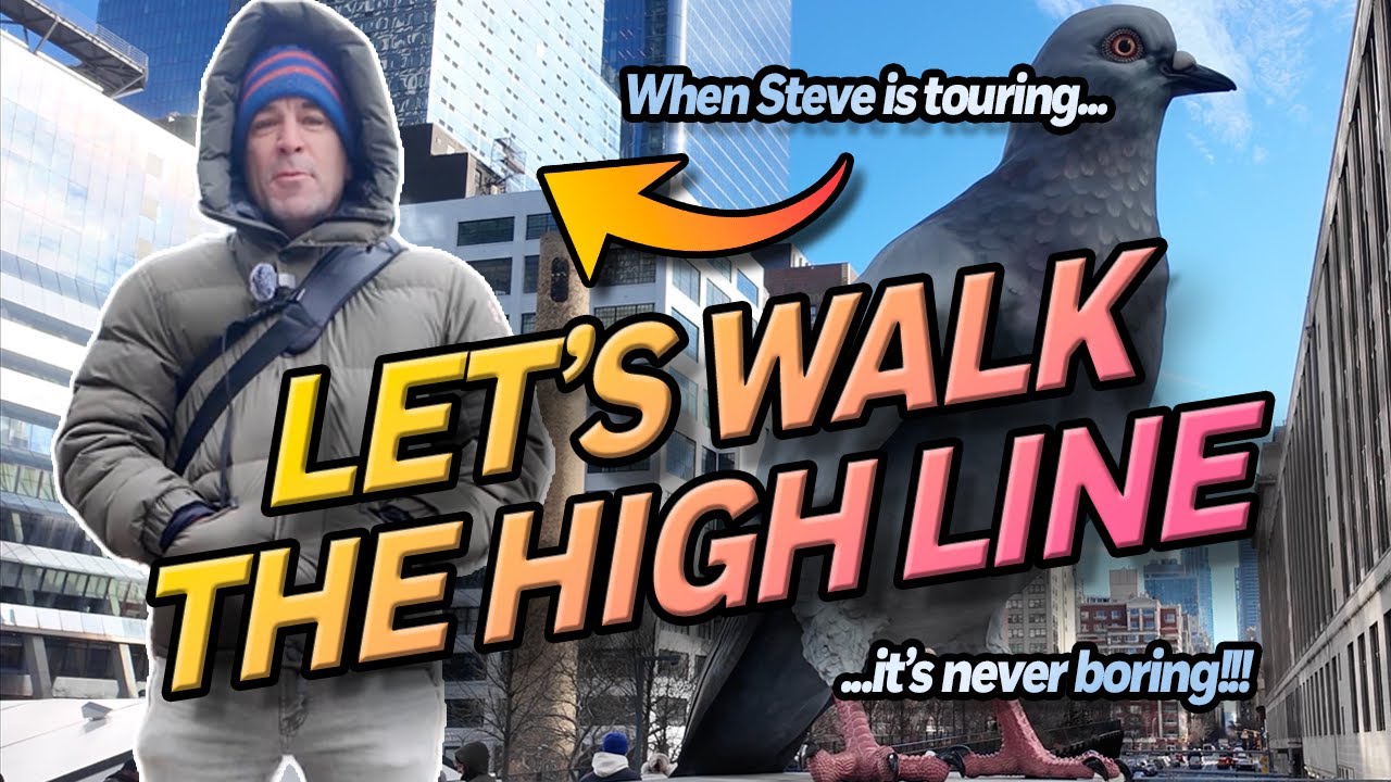 NYC Walking Tour of the High Line.