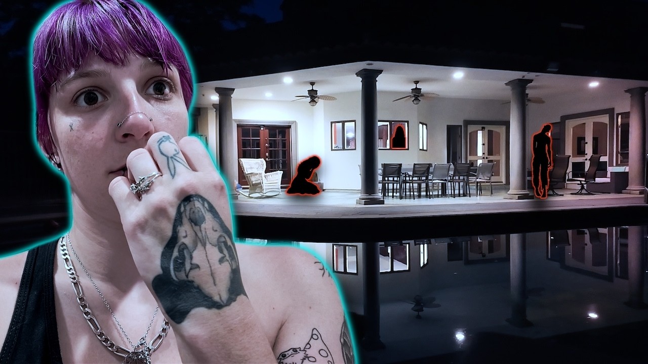 WHAT Lurks In The Shadows Of This HAUNTED Laguna AirBnb? Pt 1 - Vlog - QueenOfVikings