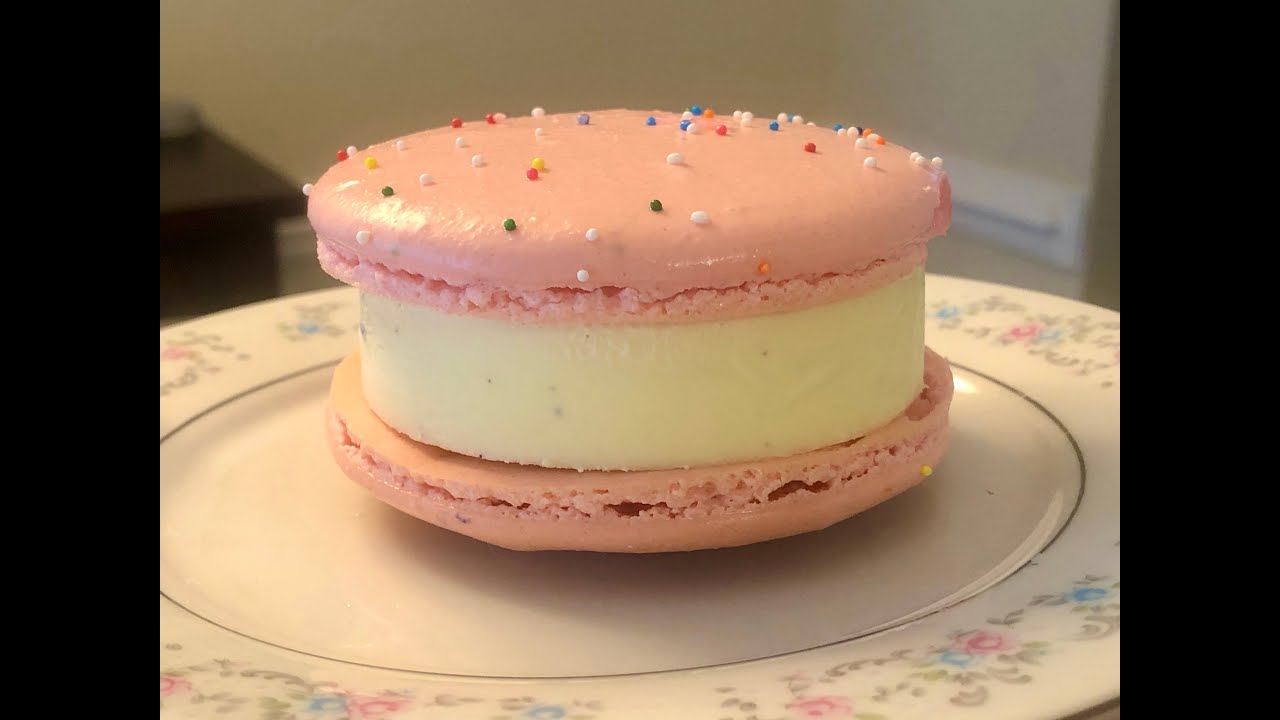 Triple Berry Ice Cream Macaron | From Scratch