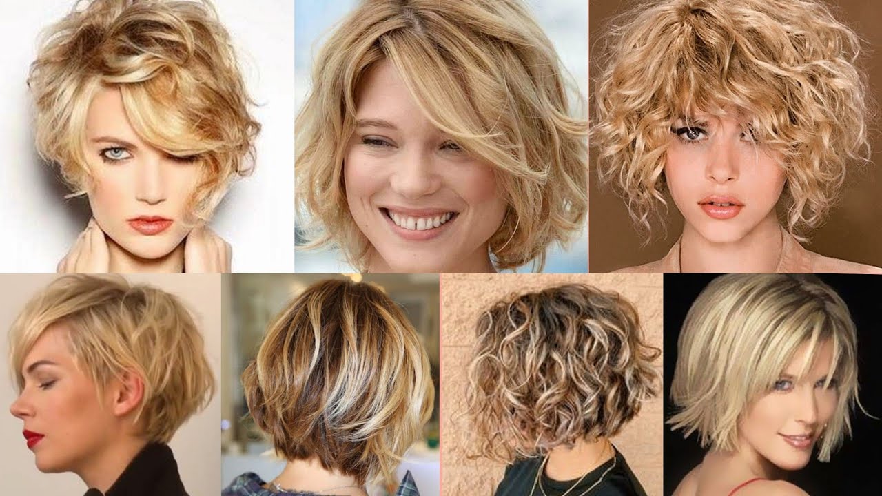 Short Messy Bob Haircuts And Hairstyle With Trendy Blonde Hair Dye Colours Ideas 2022 Viral Images