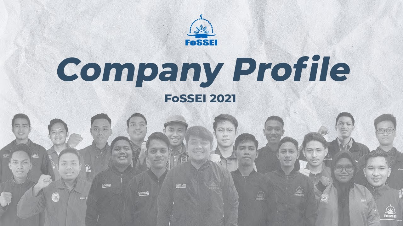COMPANY PROFILE FoSSEI 2021