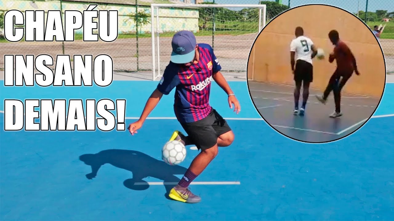 APRENDA CHAPÉU HUMILHANTE - DRIBLE DE FUTSAL