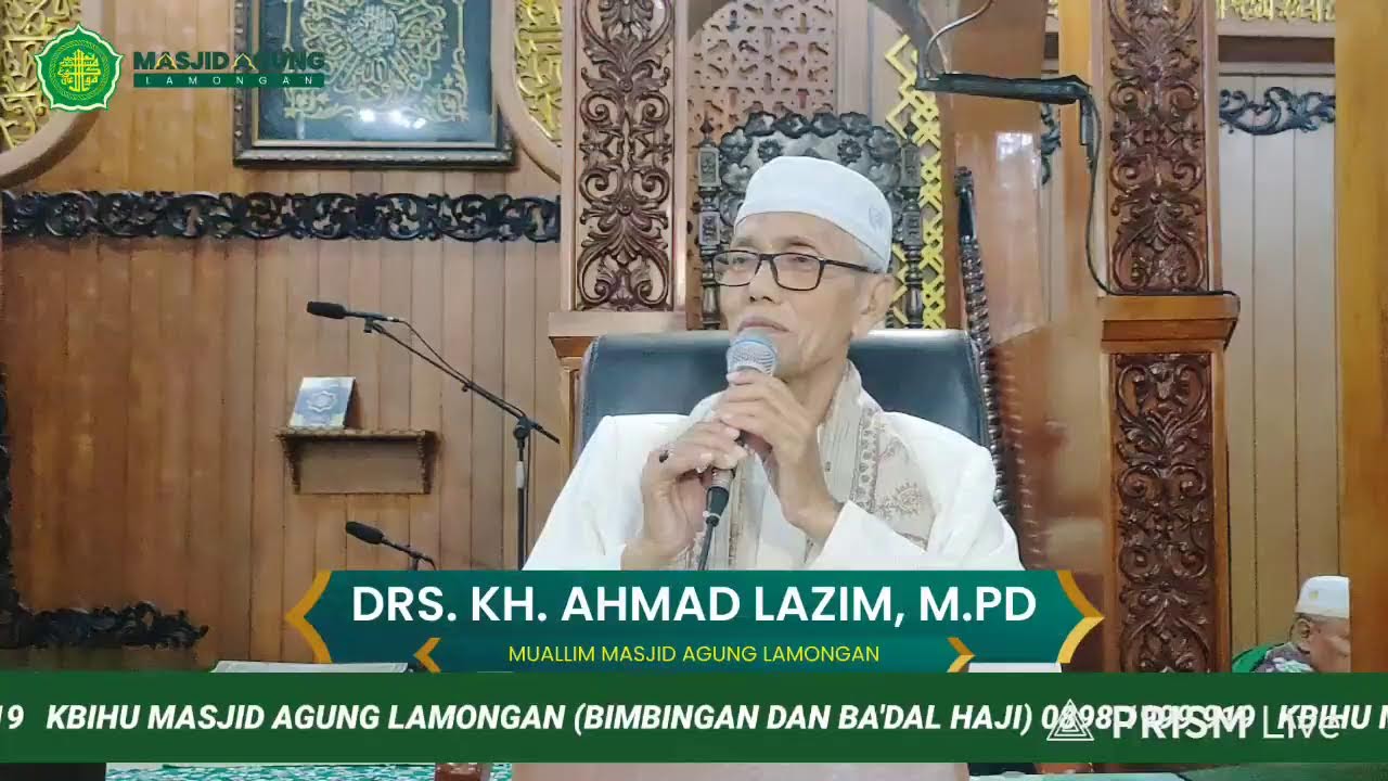 Pengajian Subuh Ramadhan 1447 H. Surat Al Hijr (10-13) Drs. KH. A. Lazim,M.Pd.