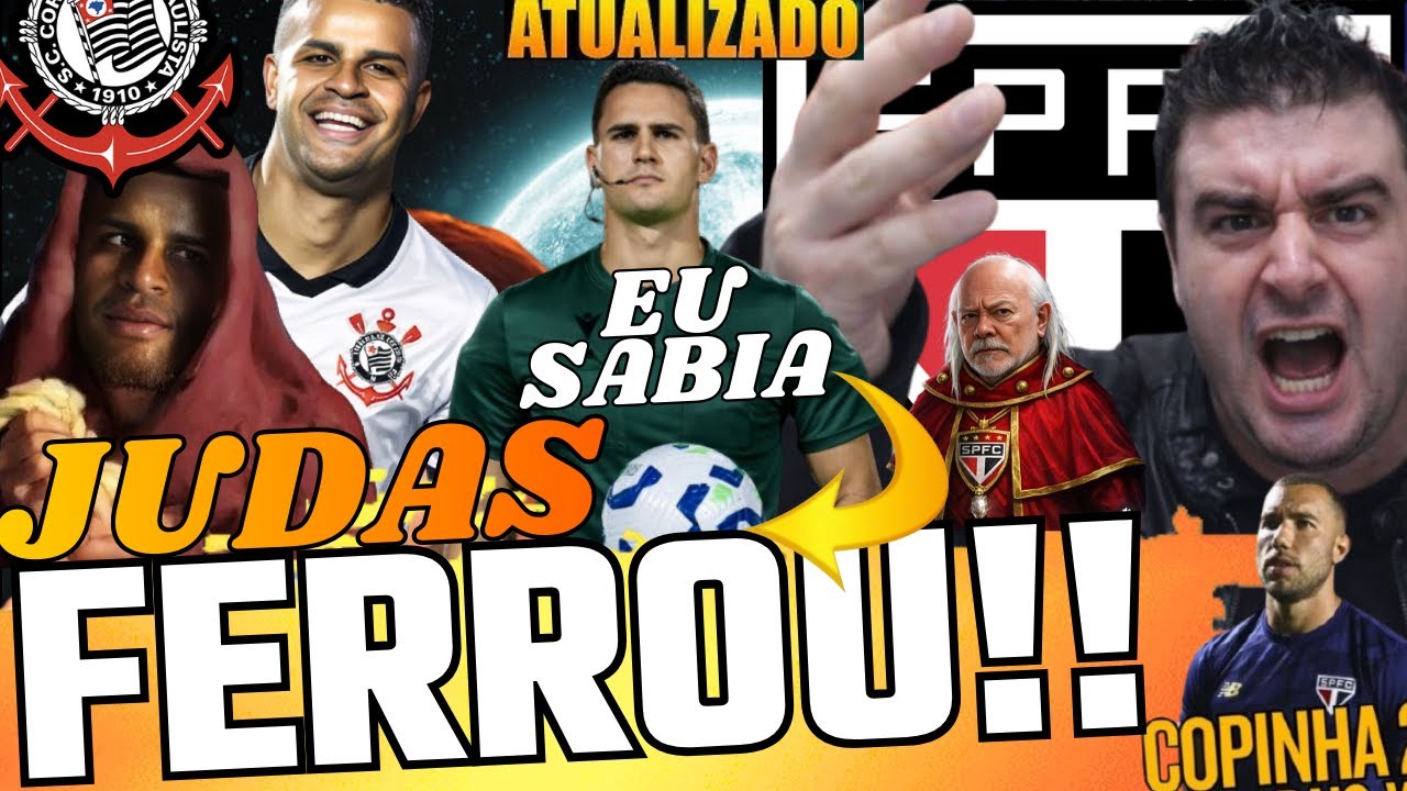 ABSURDO! EU JÁ SABIA l ALISSON O NOVO JUDAS l FPF QUER REBAIXAR O SPFC? 2027 É ANO DOS MENINOS E+