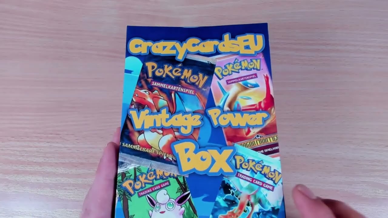 250€ Pokemon Vintage Power Boxen Part 1/2 Vintage Pack!