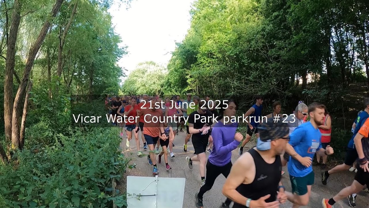 Vicar Water Country Park parkrun, #23 - June 21st 2025 (fast)