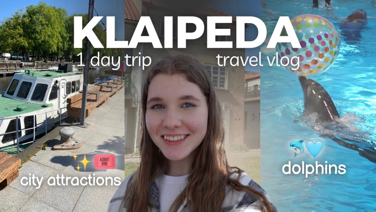KLAIPEDA TRIP 🇱🇹 один день в Литве, дельфинарий, город с птичего полёта