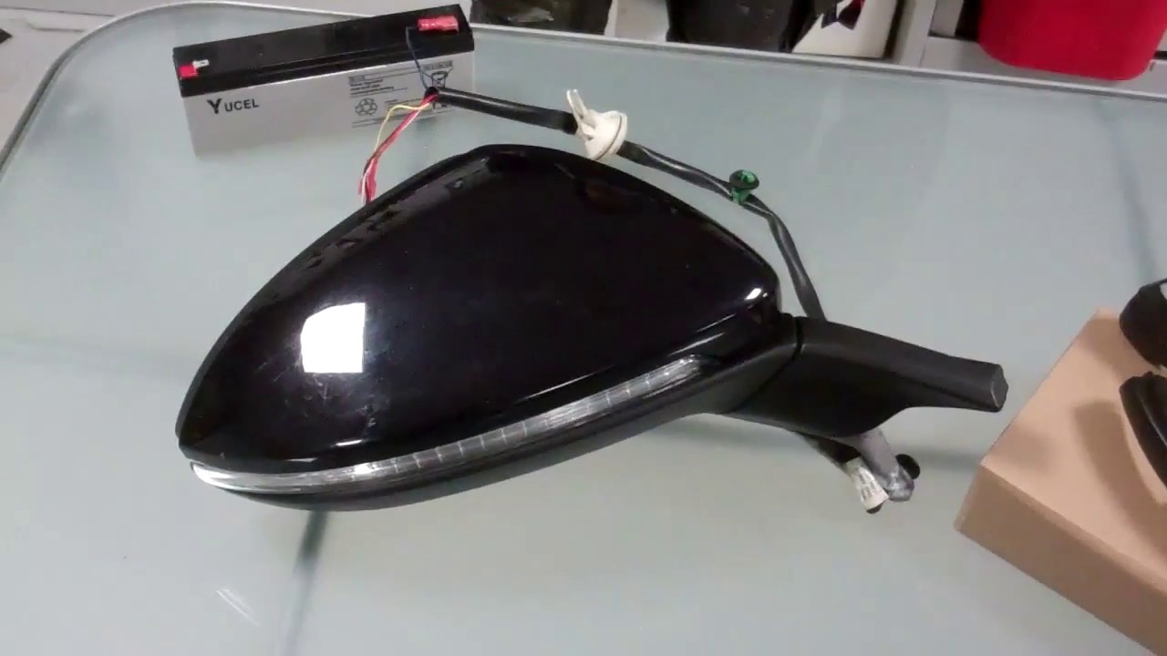 How to upgrade to LED Dynamic wing mirror indicators on VW Golf Mk7