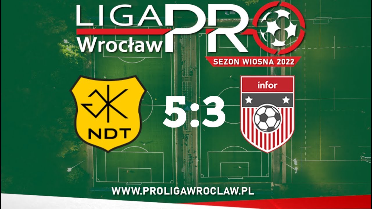 New Design Team - Infor 5:3, Sezon Wiosna 2022, Liga PRO Wrocław, 25.05.2022