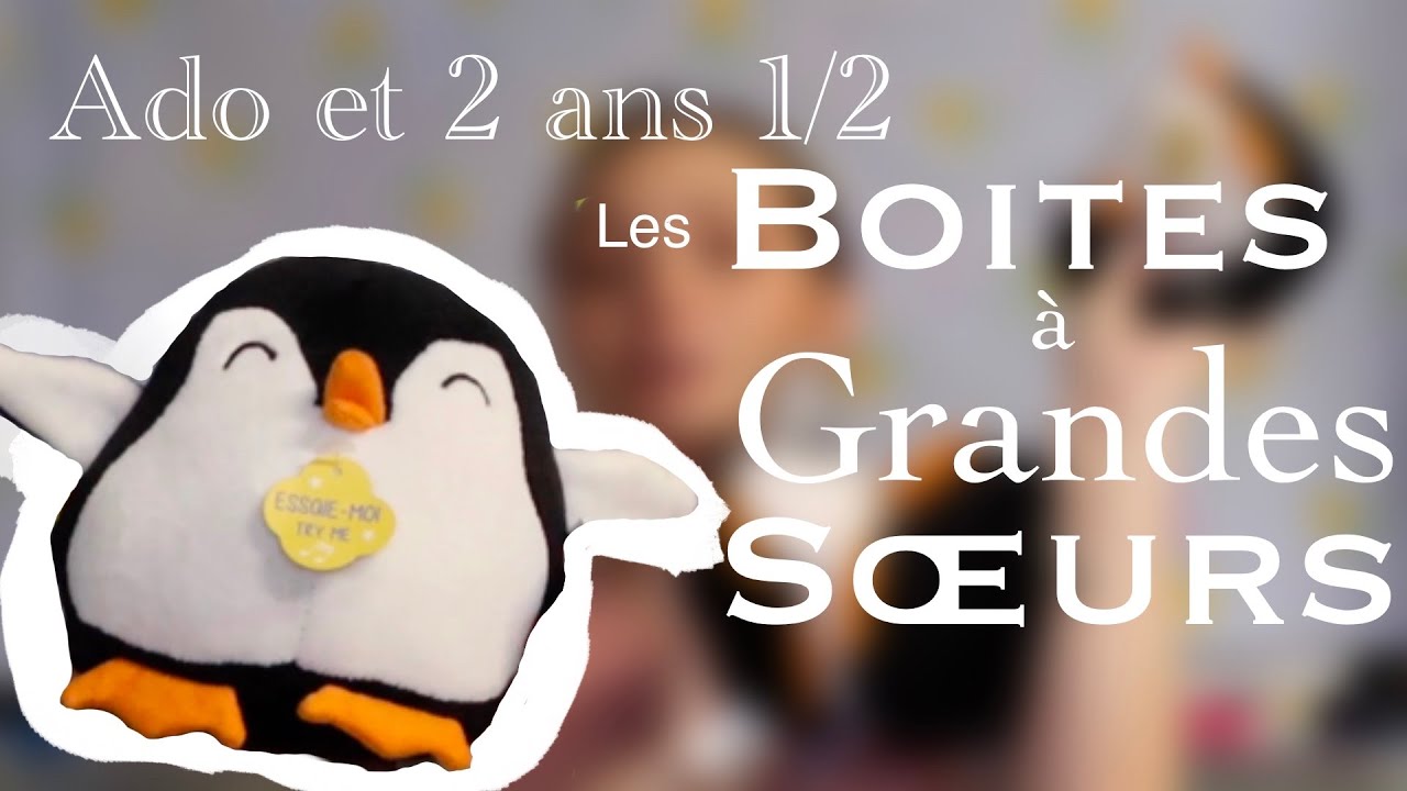 🎁🐣 Nos boîtes à grandes soeurs : ado et bébé / 15 ans et 2 ans et demi