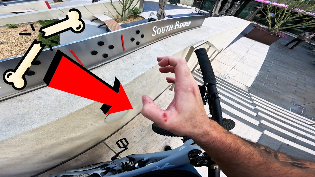 my WORST CRASH on my MTB YET..