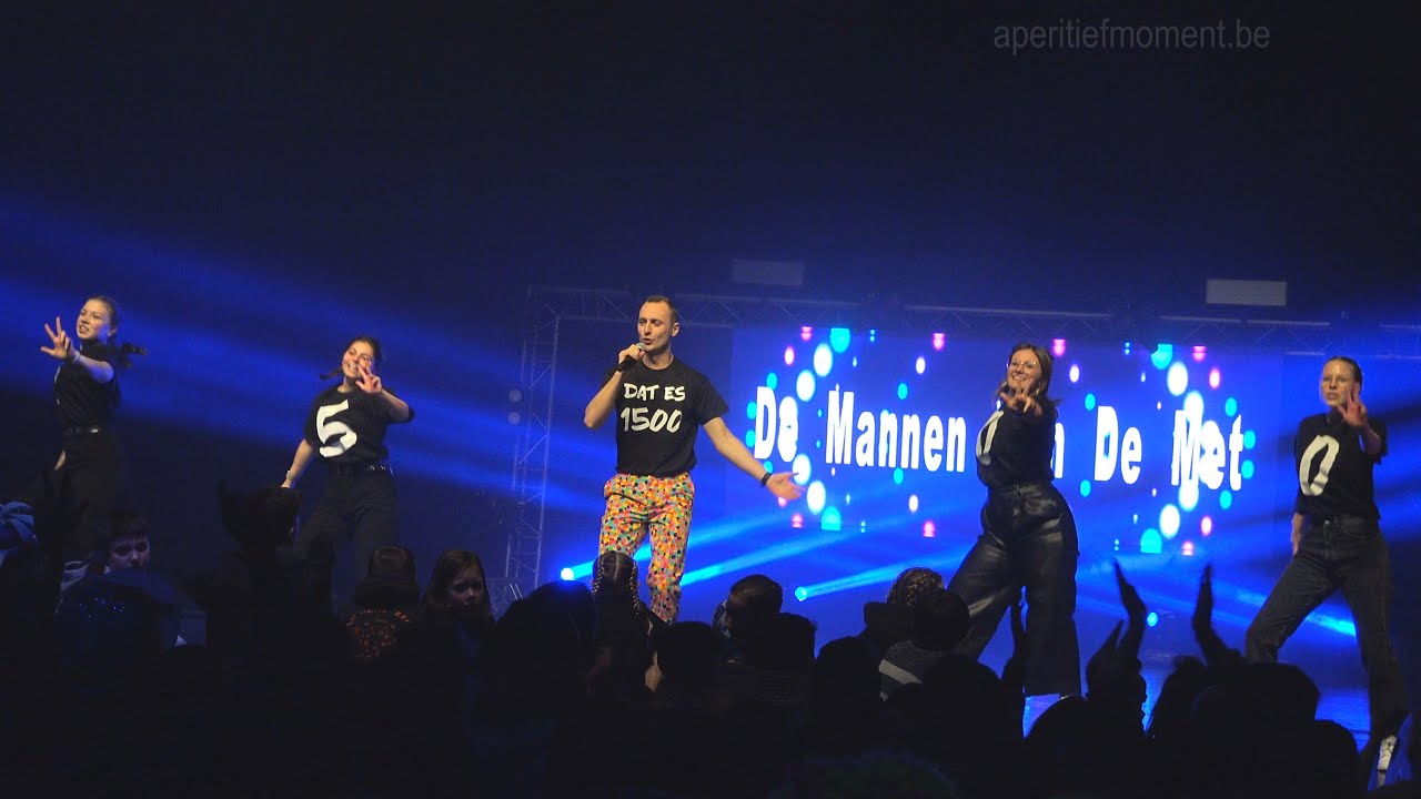 Mannen van de Met - Dat es 1500 (Carnaval Halle 2024)