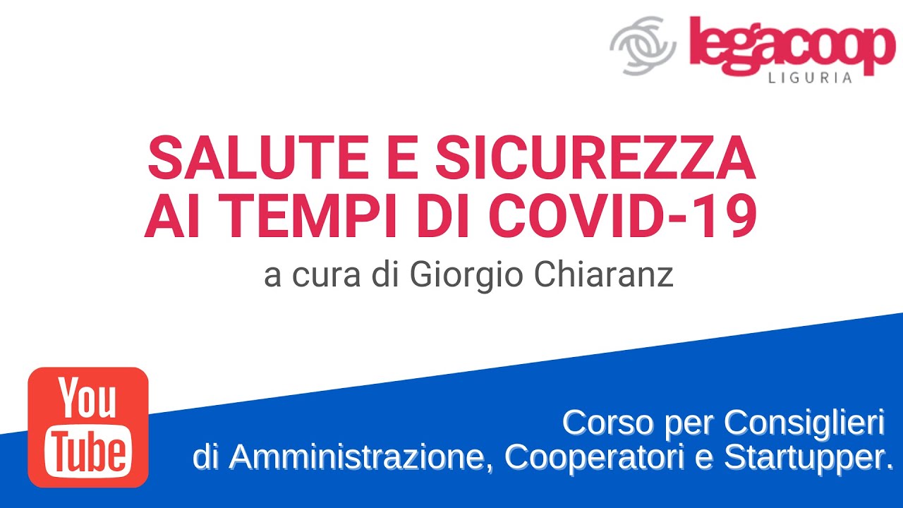 Salute e Sicurezza ai tempi di COVID-19