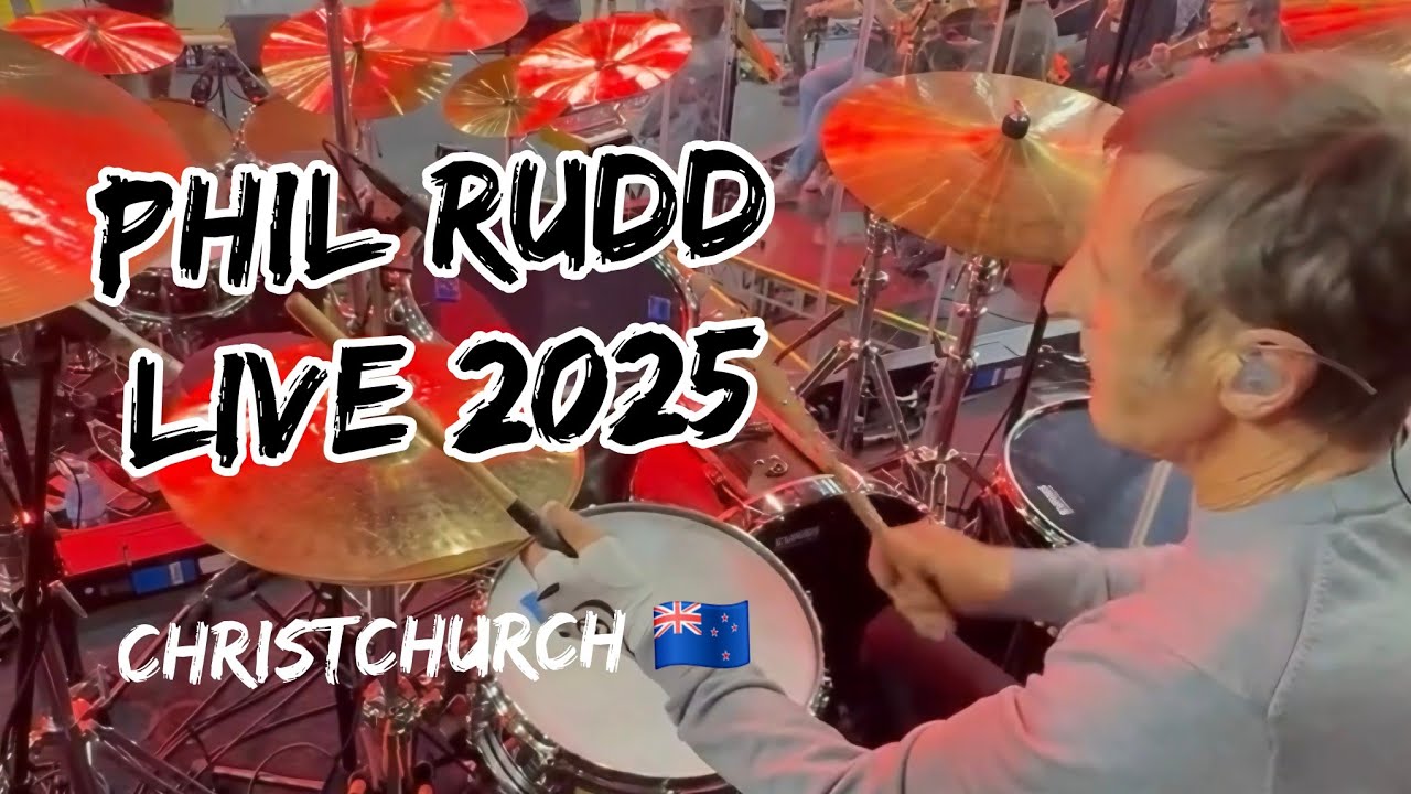 Phil Rudd Rehearses for Full Metal Orchestra in Christchurch &ndash; The Calm Before the Thunder ⚡