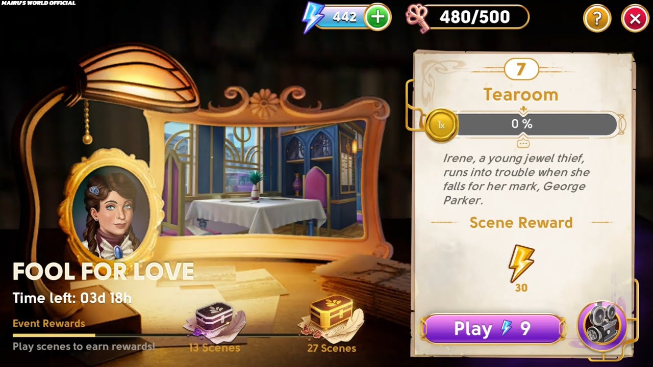 June's Journey Secrets 24R Scene 7 Tearoom Word Mode 4K ULTRA HD