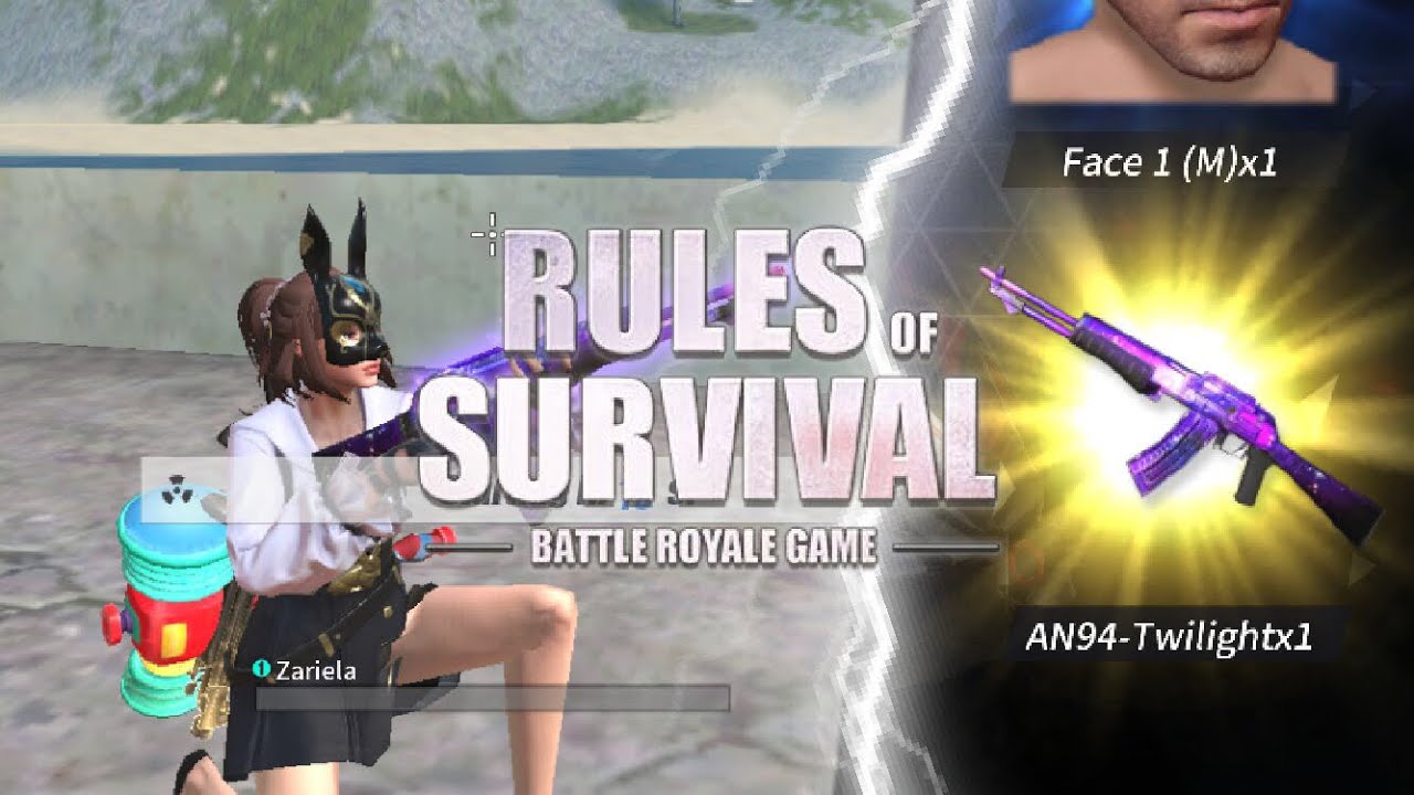 CRAZY FIRST SUPREME SUPPLY OPENING! TWILGHT AN-94 | Rules of Survival