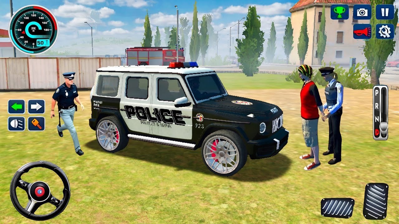 محاكي ألقياده سيارة شرطة العاب شرطة العاب سيارات العاب اندرويد Android Gameplay Police Sim 2025