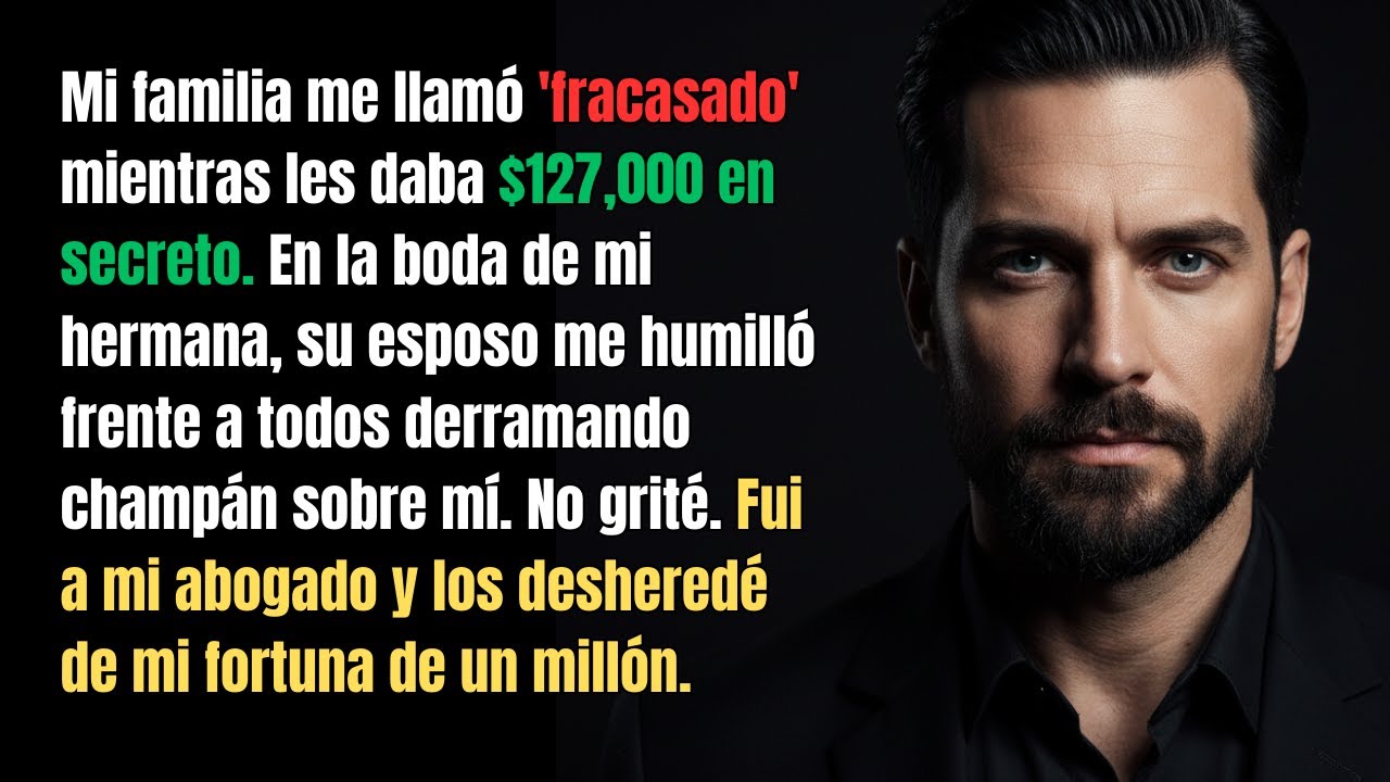 Él me humilló en la boda de mi hermana, y mis padres se rieron. Pero cuando volví más tarde…