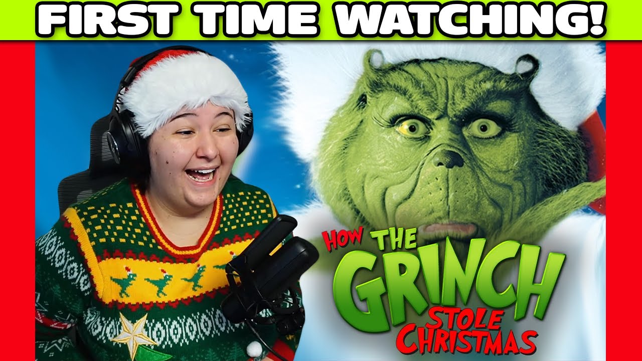 HOW THE GRINCH STOLE CHRISTMAS (2000) Movie Reaction! | FIRST TIME WATCHING!