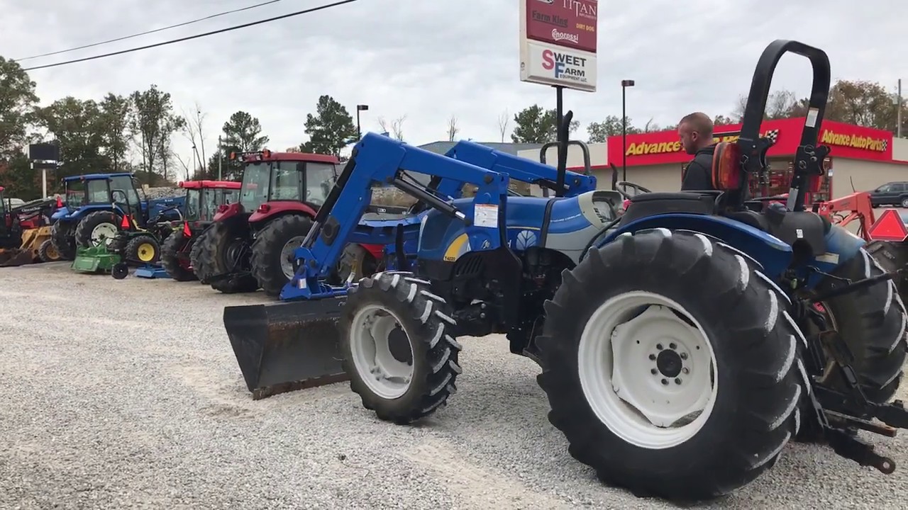 SOLD--New Holland T4020 with Loader 4x4 $24,500 Ph 270-524-0385