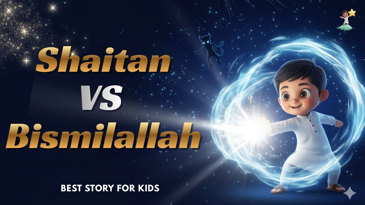 Shaytan vs Bismillah | Funny Kids Islamic Story | Arfeen's World