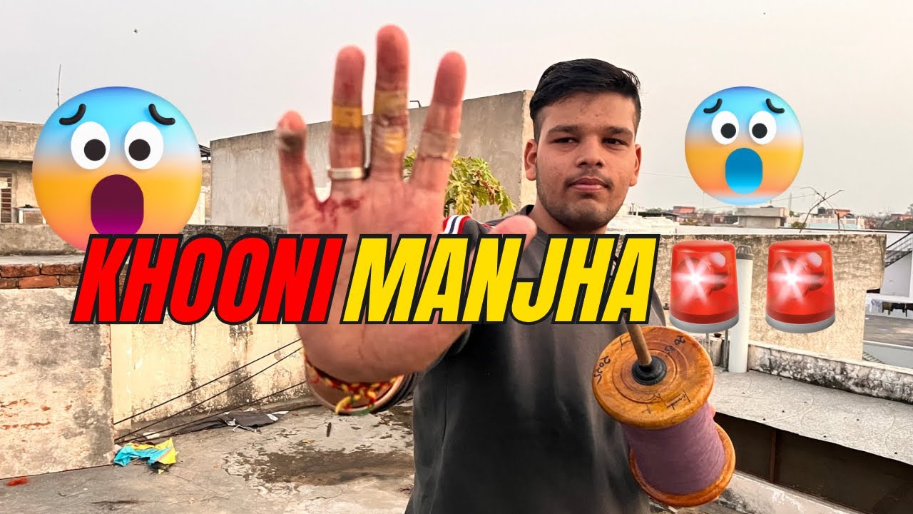 Khooni Majha 😱 | Kite Cutting में Ungli Kat Gayi | Dangerous Kite Fight