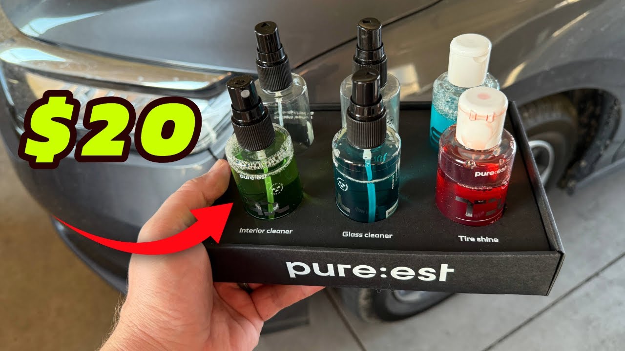 $20 Pureest Detailing Lineup - Live Demonstration