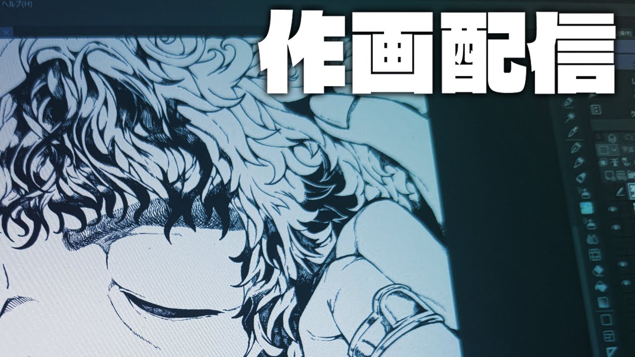 【drawing】葉加瀬太郎さんを描く配信　#shorts #illustration