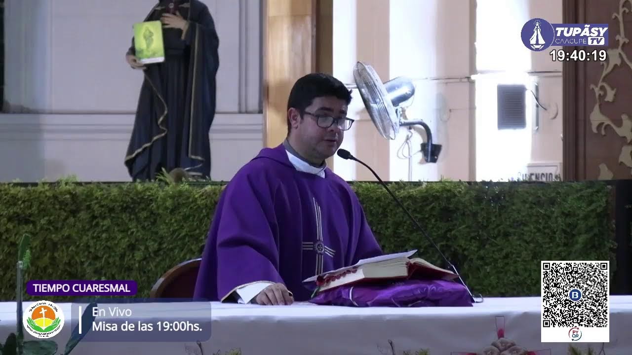 🔴En Vivo  - 🔵Tupãsy Caacupé TV, el canal de la Virgen. - 20/03/2026