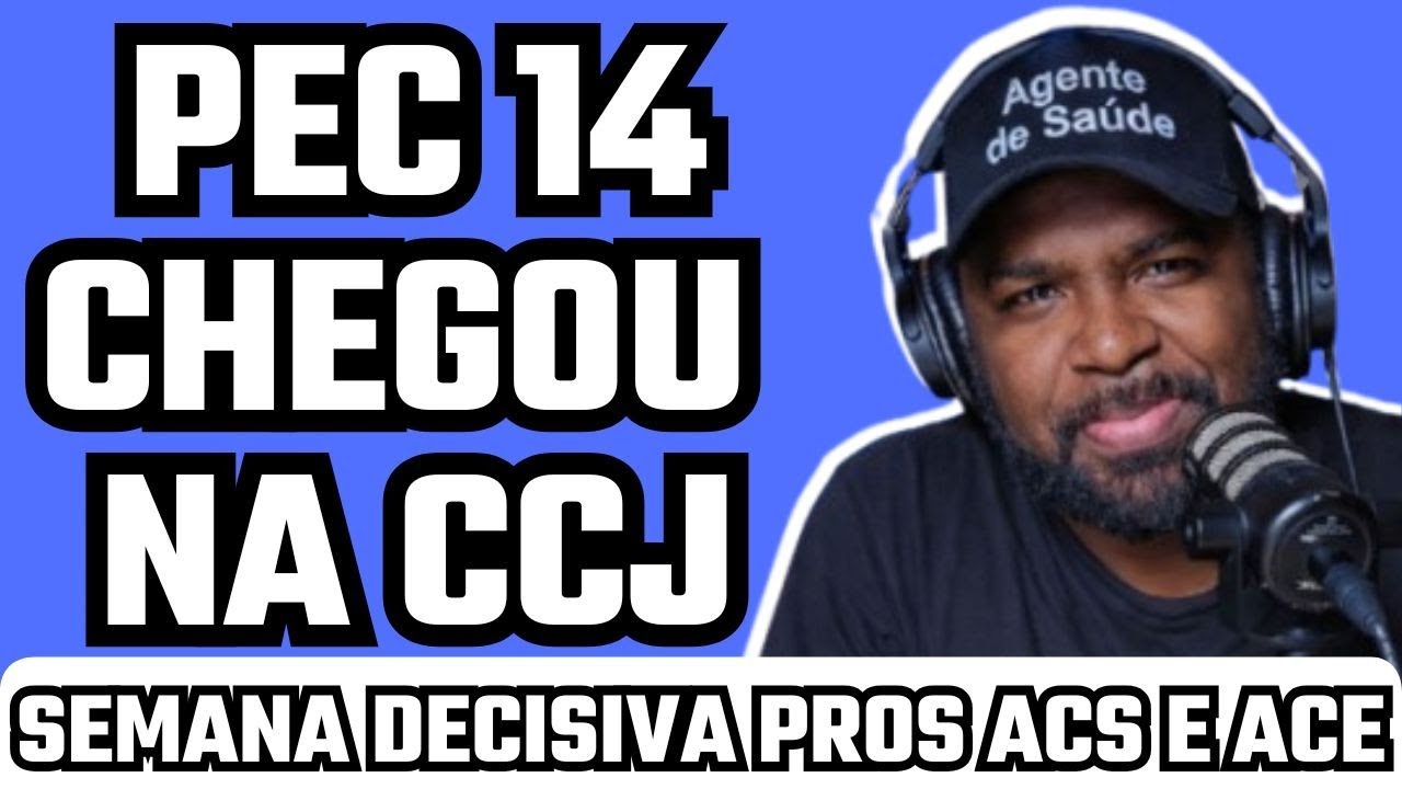 ATENÇÃO AGENTES DE SAÚDE!! PEC 14 CHEGOU NA CCJ - APOSENTADORIA ESPECIAL JÁ!