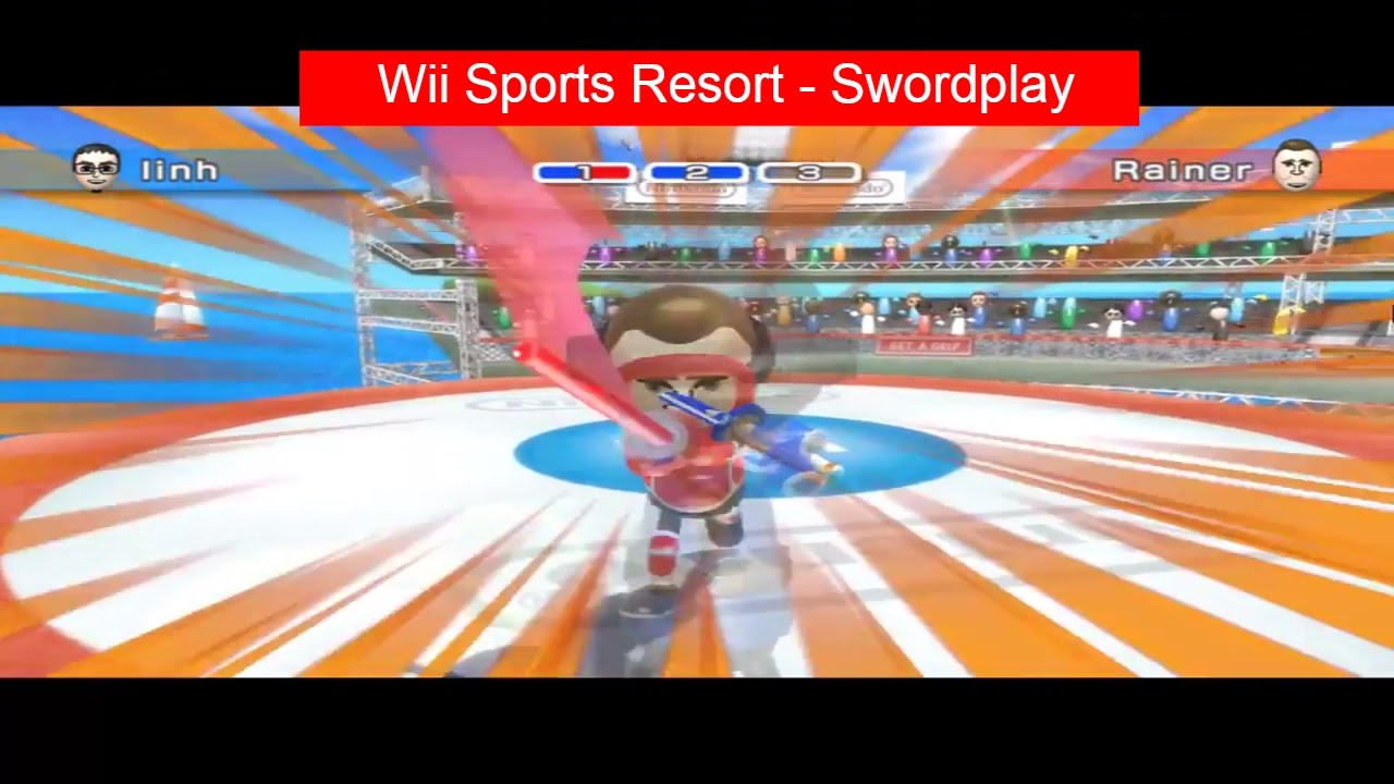 Live Stream Wii Sports Resort - SwordPlay - Table Tennis - Bowling - Dolphin Emulator PC