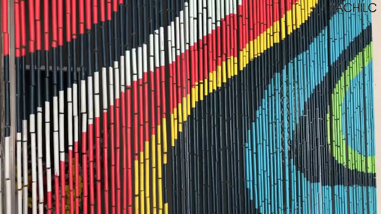 [Review] Color Art Bamboo Beaded Curtain for Doorway, Window, Closet| Beaded Door Curtain