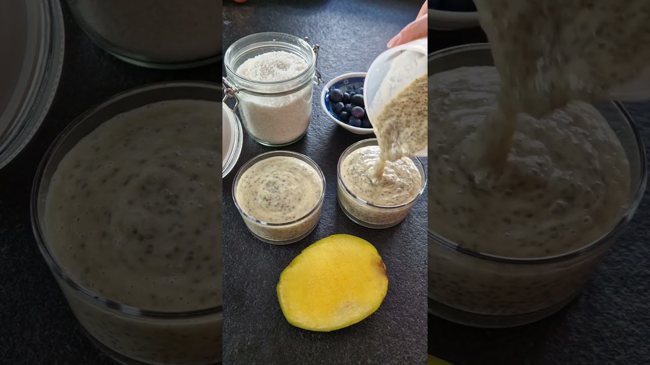 Ontbijtrecept: chiapudding met mango