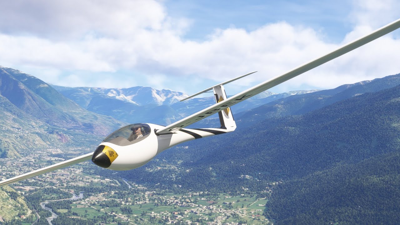 Первый взгляд на планер Got Friends AS33 Me в Flight Simulator 2024