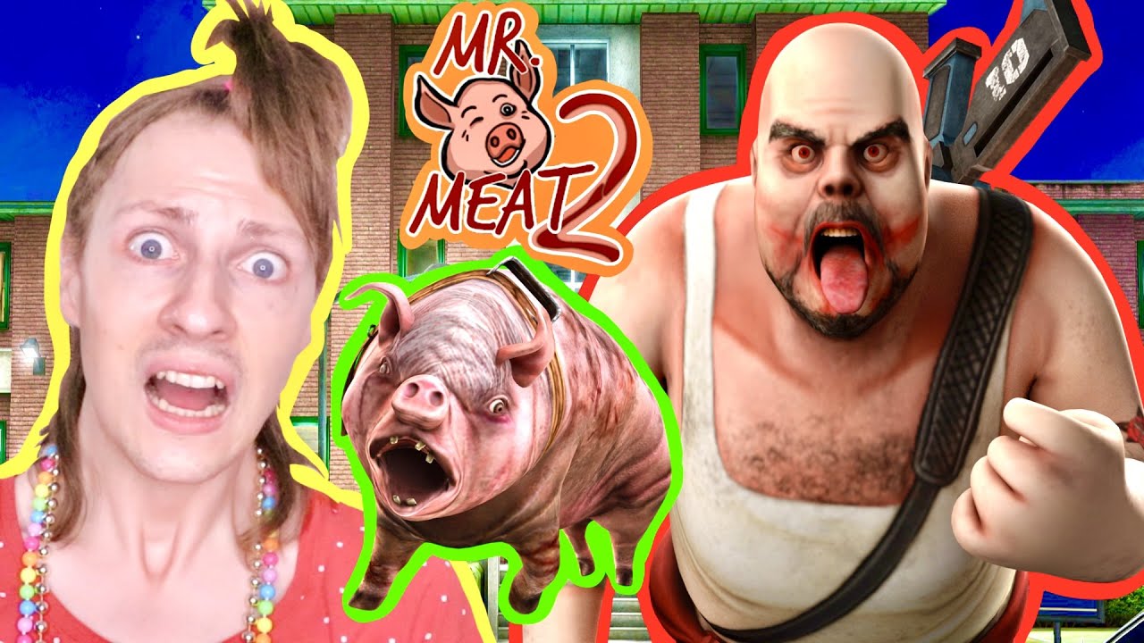 MR. MEAT 2 : Je RETROUVE le boucher PSYCHOPATHE dans sa PRISON pleine de COCHONS ! Nadège Candle